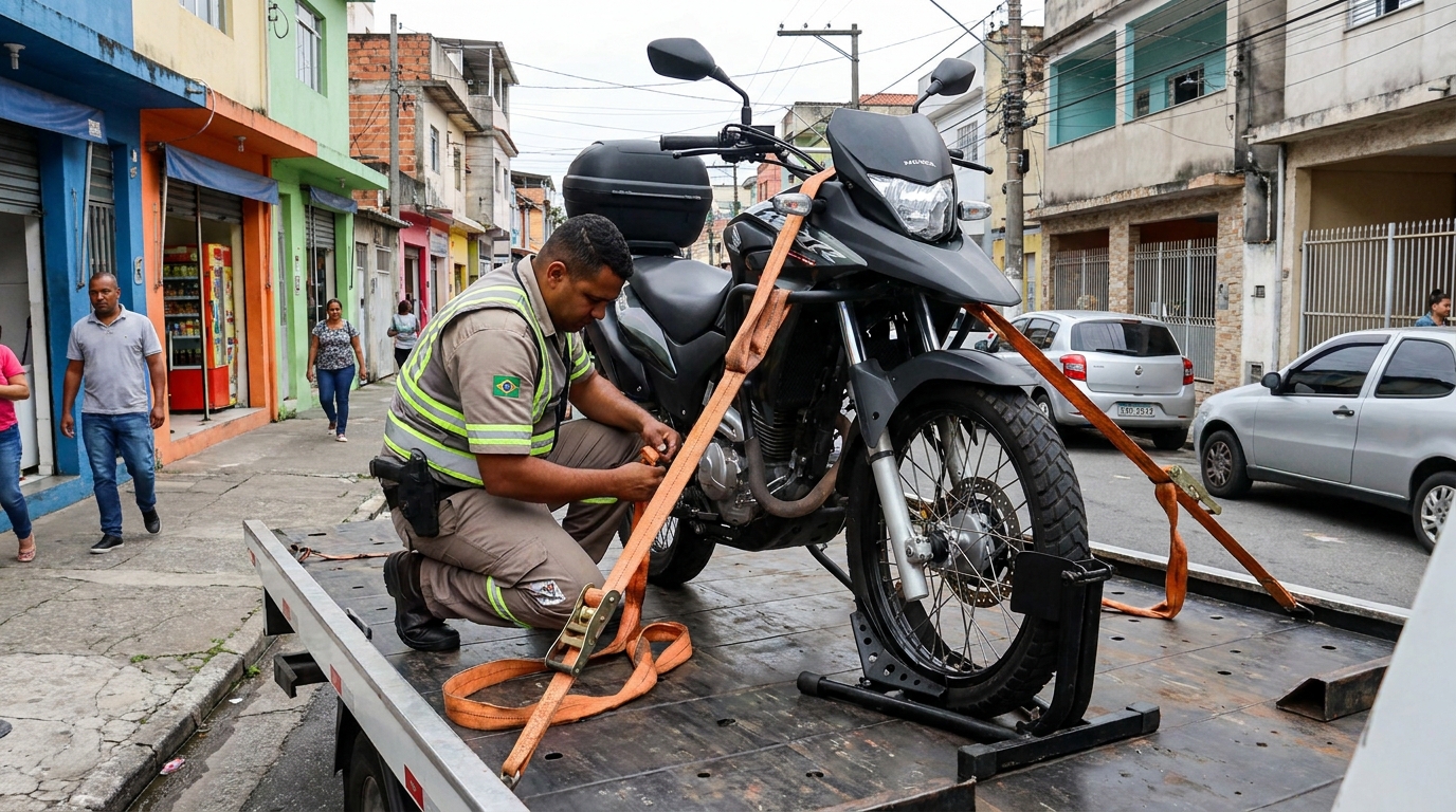 Transporte de Motocicleta em Limeira‑SP